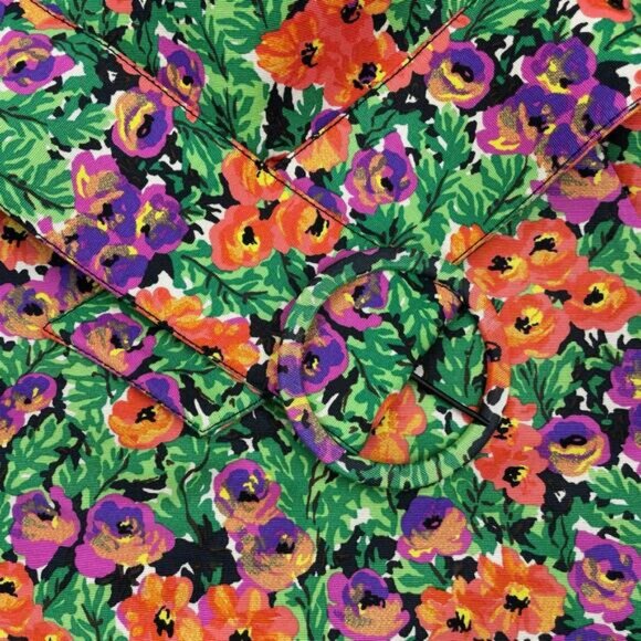 Zara Belted Floral Print Mini Skirt Size XS - Picture 7 of 7